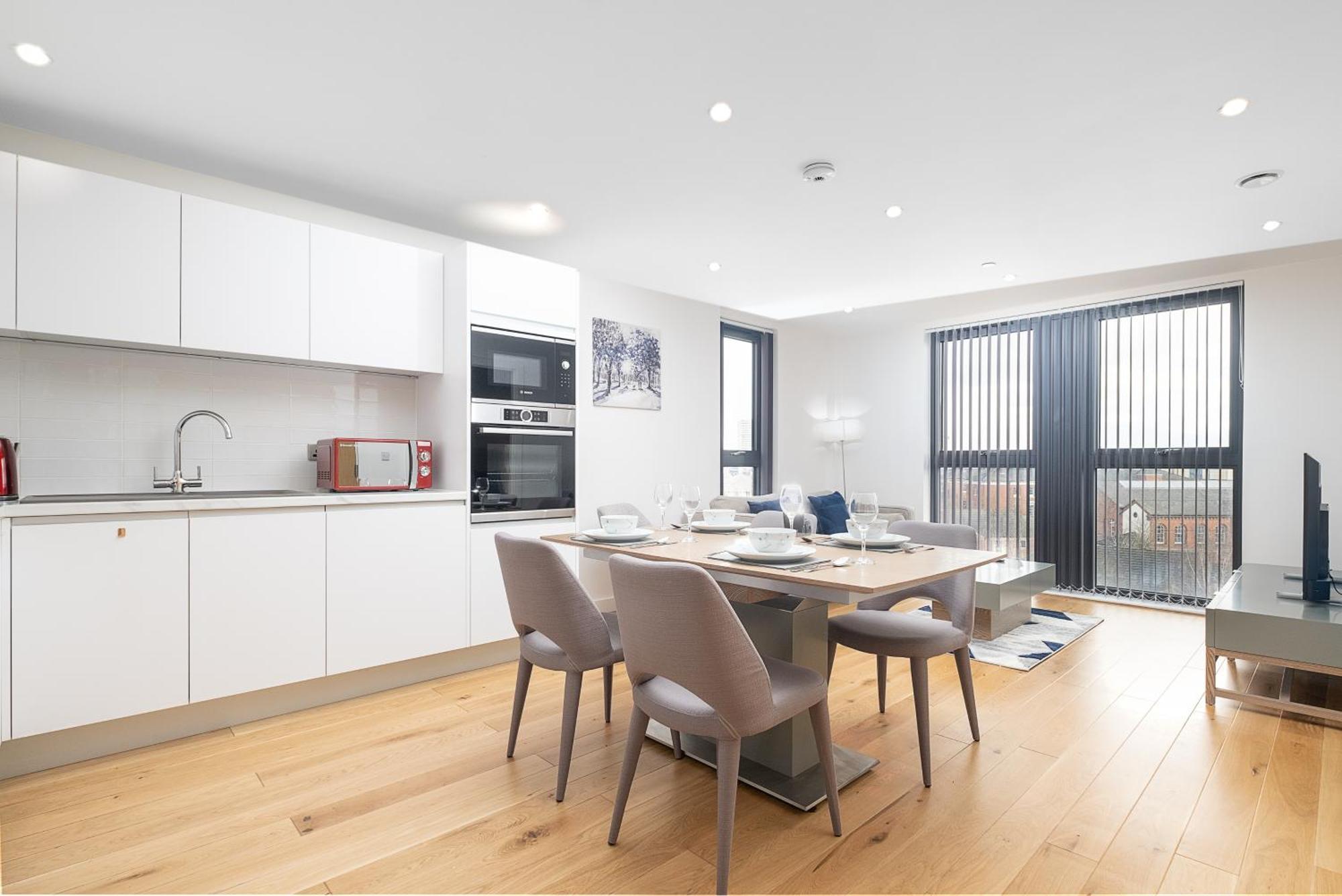 Broadway Mailbox Luxury New 1 Bed Apartment With Free Parking Birmingam Exterior foto
